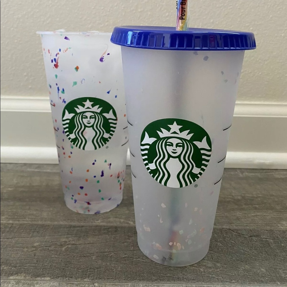 *NEW* Starbucks Confetti Color Changing Cup